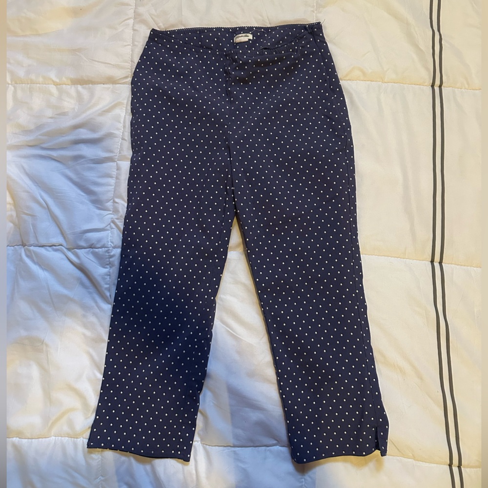 Kimchi Blue Navy Polka Dot Capris